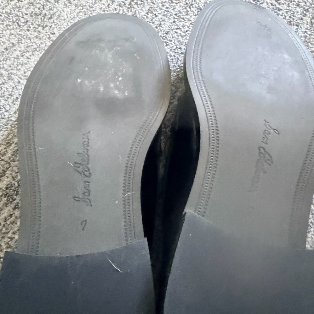 Sam Edelman Black Leather Loafers size 7 (worn once) - Picture 4 of 4